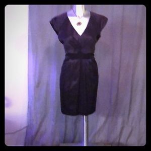 Satin cocktail dress